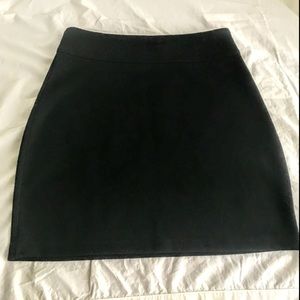Silence + Noise Black Mini Skirt